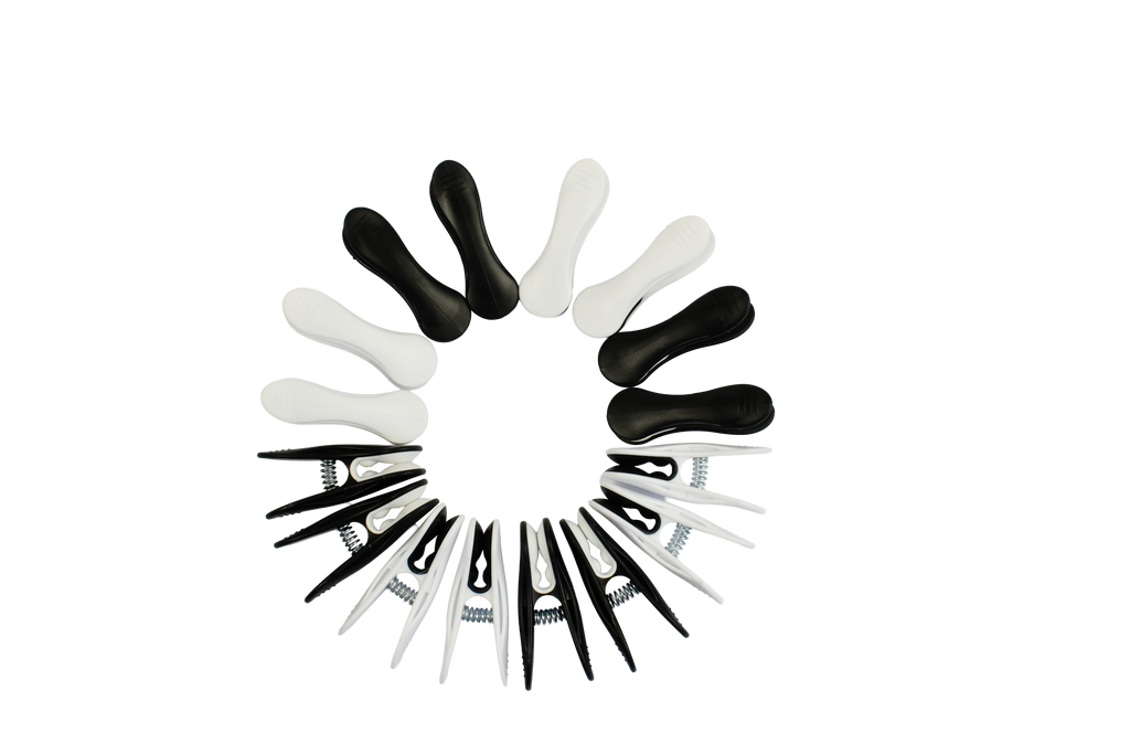 Lot de 16 soft clips multi-usage