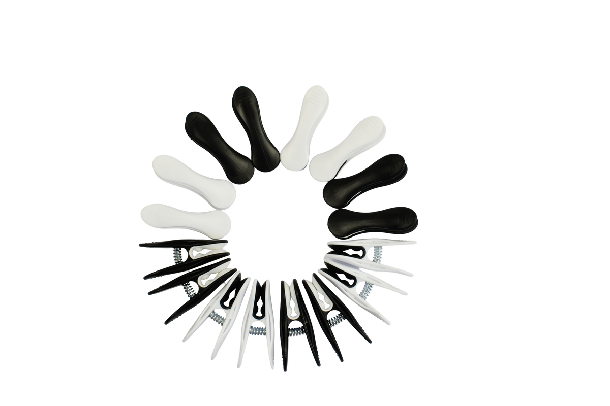 Lot de 16 soft clips multi-usage