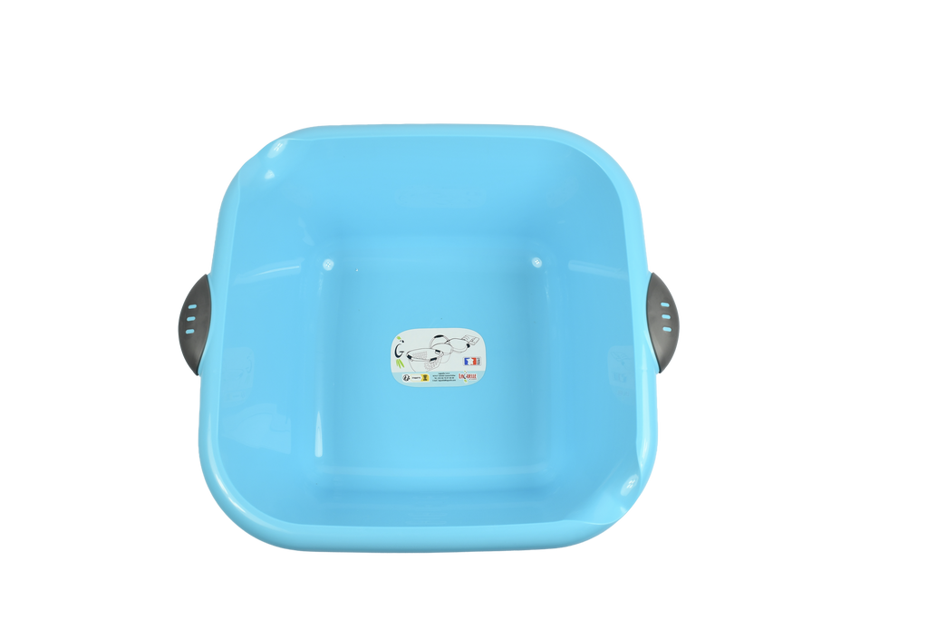 cuvette carrée 8L bleu