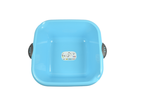 cuvette carrée 8L bleu